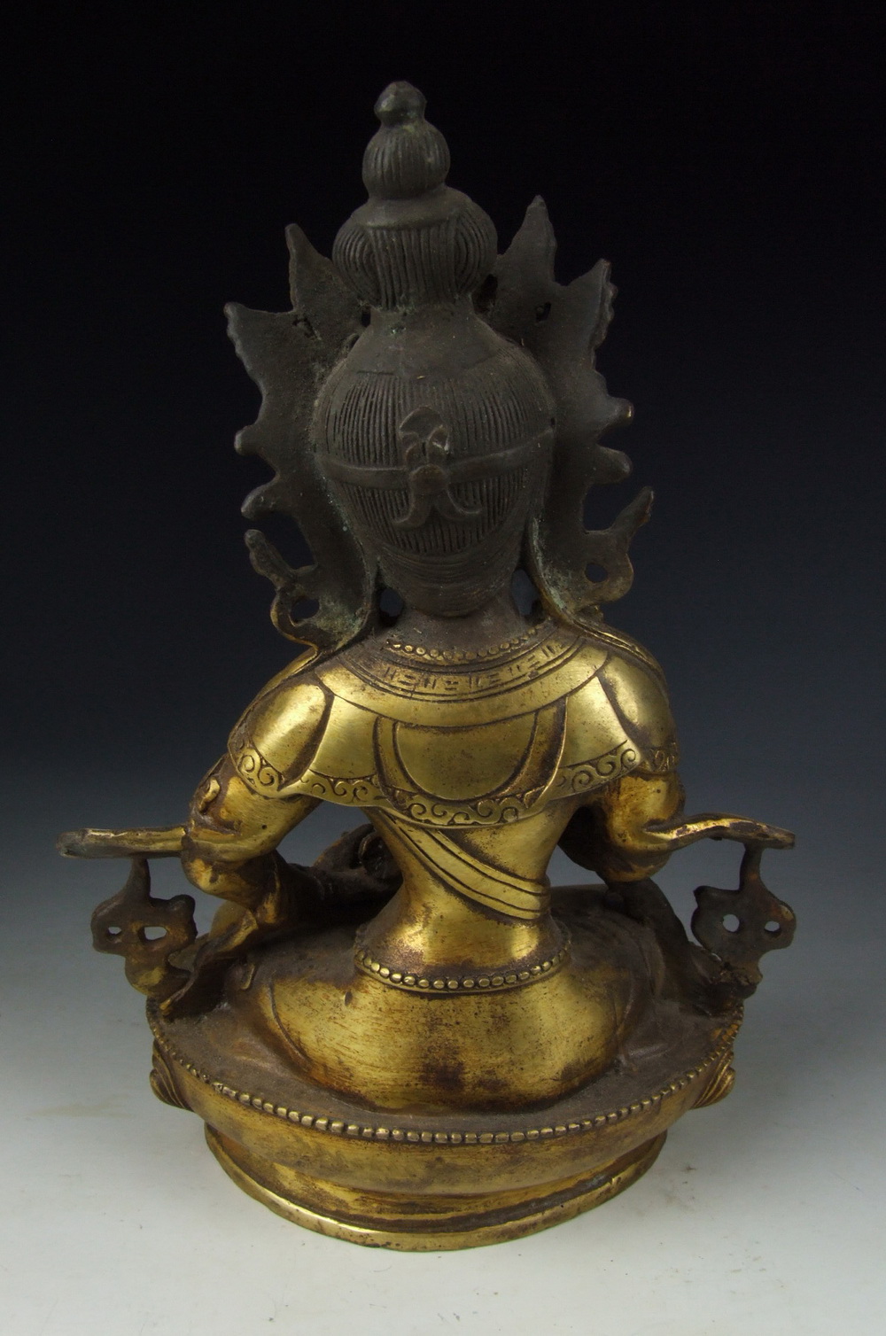 Chinese Antique Gilt Bronze Tibetan Buddha Statue | eBay